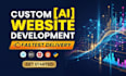 develop ai websites and software ai chatbot ai web application