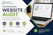 provide complete website audit and optimization report