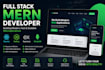 develop mern stack websites with react node and mongodb