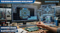design pcb layout, circuit design, smartwatch, bluetooth pcb and hardware design