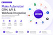 make automation, CRM workflows and API integrations