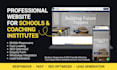 build a modern responsive website for schools and institutes