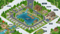draw redraw custom vector site rv park map treasure city property isometric map