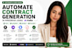 automate contract generation in pipedrive using make