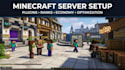 design a professional minecraft server website