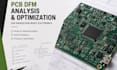 perform pcb dfm analysis and optimization for production ready electronics