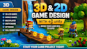 develop professional unity 2d, 3d mobile, multiplayer, fps, rpg, open world game