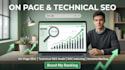do on page and technical SEO, website audit, and google indexing