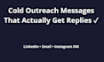 write cold outreach messages that get replies