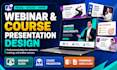 design webinar presentation and online course powerpoint slides