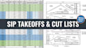 do sip material takeoff estimation and cnc factory cut lists