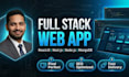 build a modern full stack web application using react js and next js