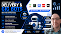 build instacart bot, uber eat bot, amazon flex bot, instant offer bot, grabhub