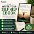 be self help ebook writer, self help journal, ghostwriter, non fiction ebook