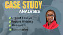 conduct in depth case study research and analysis