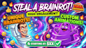 develop full steal a brainrot roblox game with unique brainrots and animations