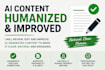 humanize, edit and improve ai generated content