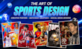 design professional football, basketball and sports posters