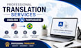 professional english portuguese translator
