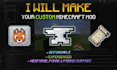 create custom forge, neoforge or fabric mods for minecraft