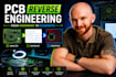 reverse engineer pcb boards, schematics, and electronic circuits