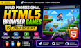build professional HTML5 browser games using javascript