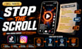 write engaging tiktok and instagram ad scripts that stop the scroll