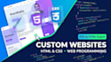 do html css, web programming, PSD to html