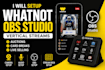 setup whatnot vertical live stream with obs and stream deck