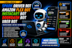 create spark driver bot, amazon flex bot, instacart bot, doordash bot ,uber bot