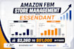 manage amazon dropshipping fbm account as amazon fbm VA