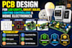 pcb design for led lights, smart bulbs lighting controllers and home electronics