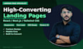 build a high converting landing page in react