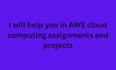 help you in AWS cloud computing assignments and projects