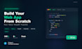 develop a secure full stack web application with admin dashboard