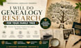do genealogy research for your family tree