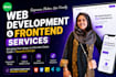 develop full stack website and frontend website design