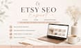 write SEO optimized etsy titles, descriptions and tags