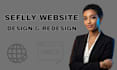 sellfy website design and redesign