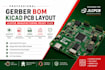 design gerber bom kicad pcb layout jlcpcb manufacturing ready files