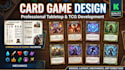 design custom card game and trading card game systems