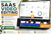 do saas video tech editing explainer product demo video editing motion graphics