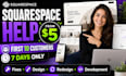 squarespace help squarespace website design squarespace redesign