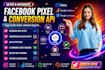 setup facebook pixel  conversion API server side tracking