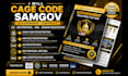 cage code samgov government contract uei bid proposal mbe samgov registration