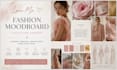 create a professional fashion moodboard