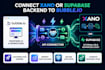 connect xano or supabase backend database to your bubble io web app, bubble saas
