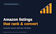 optimise your amazon listing for SEO