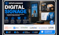 setup digital signage canva yodeck upshow sitekiosk lunixo sendcloud look