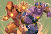 do a superhero comic illustration